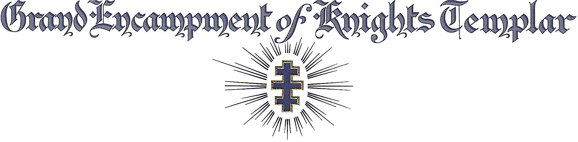 Grand Encampment of Knights Templar Letterhead